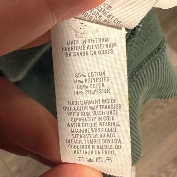 Aerie Olive V-Neck Sweater - Picture 8 of 8